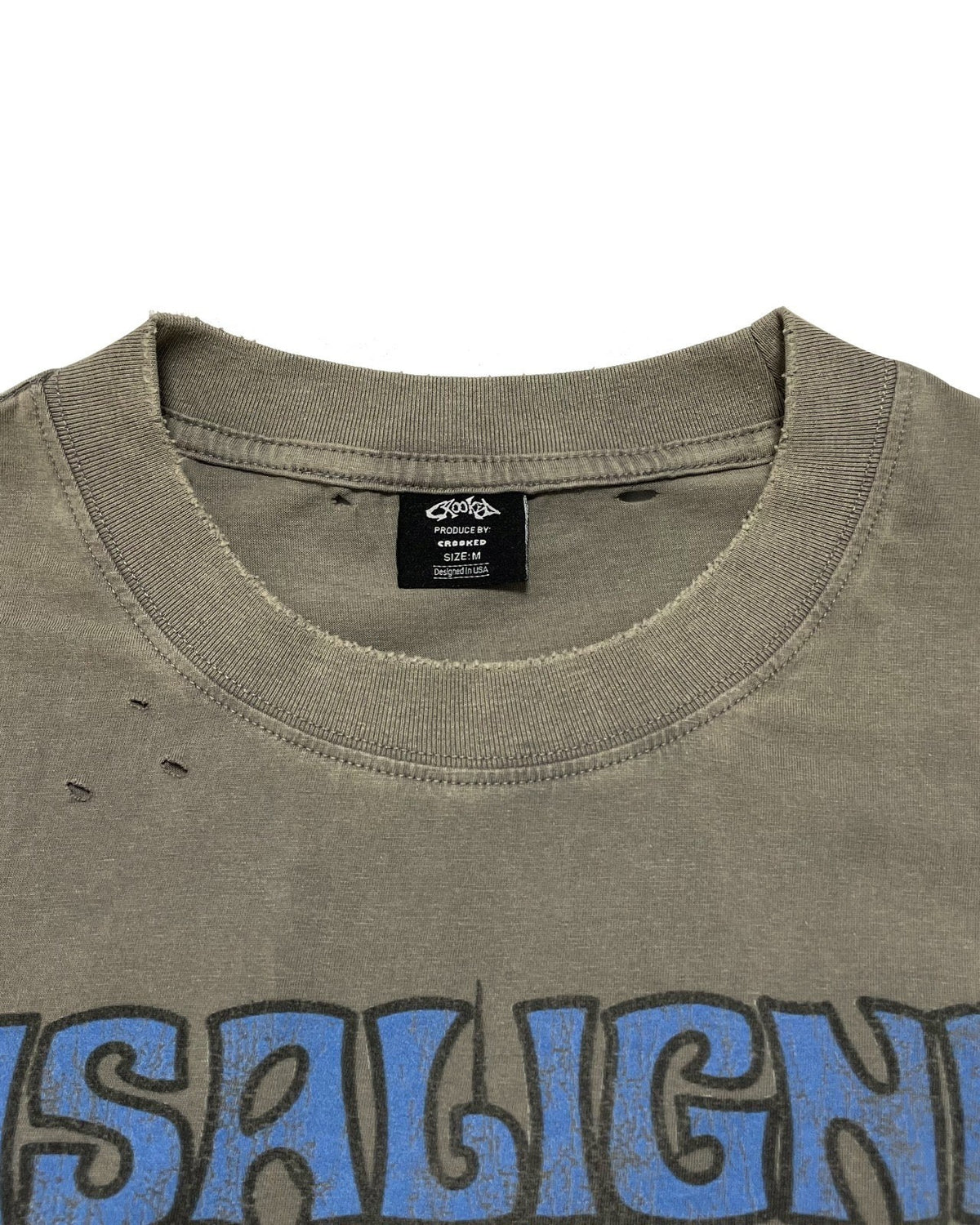 "Grey" Band Tee
